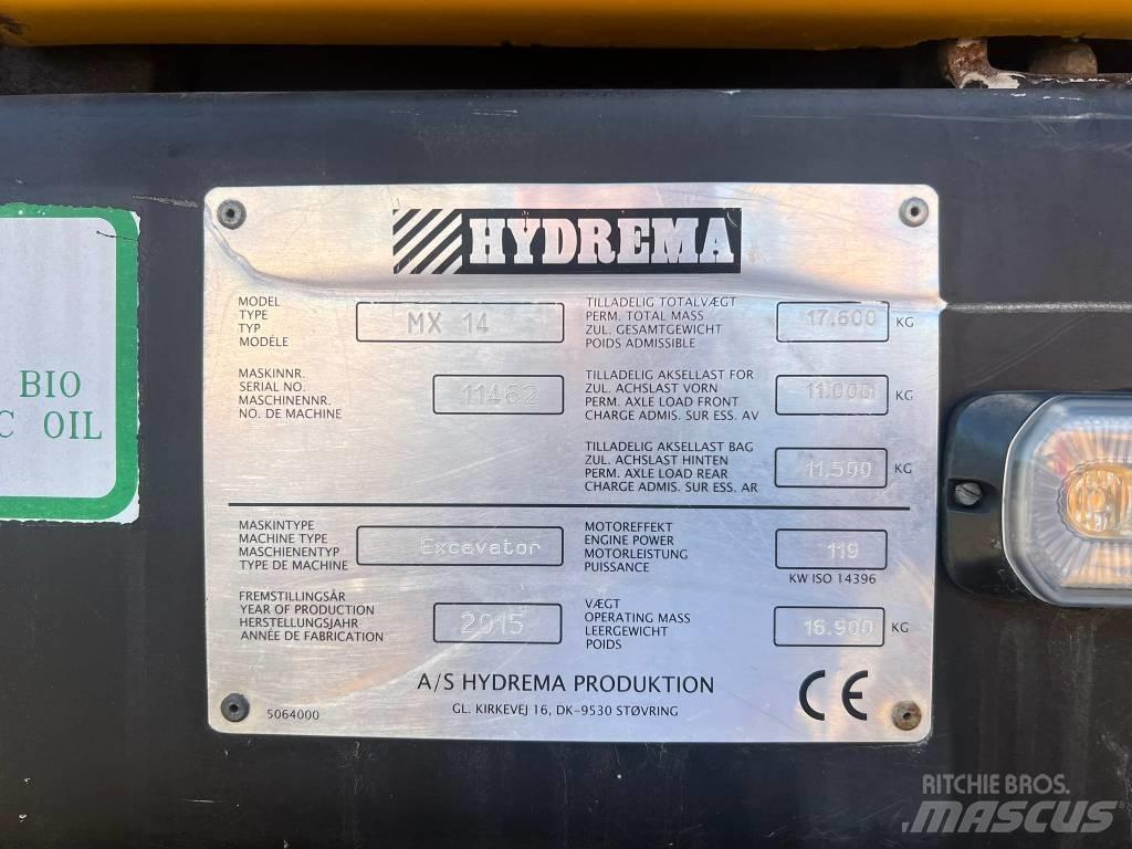 Hydrema MX14 Wheeled excavators