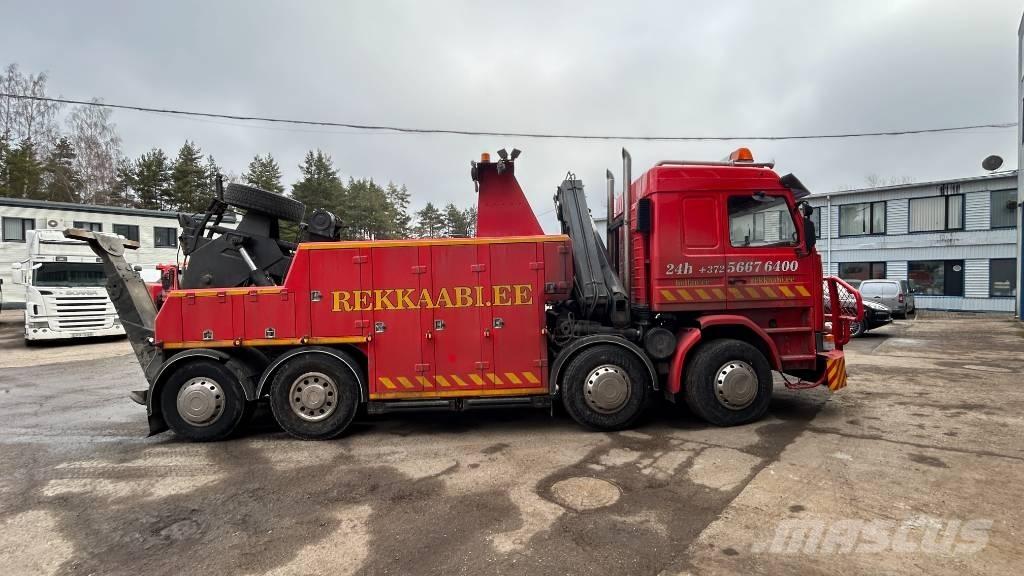 Scania P93 8X2 Recovery vehicles