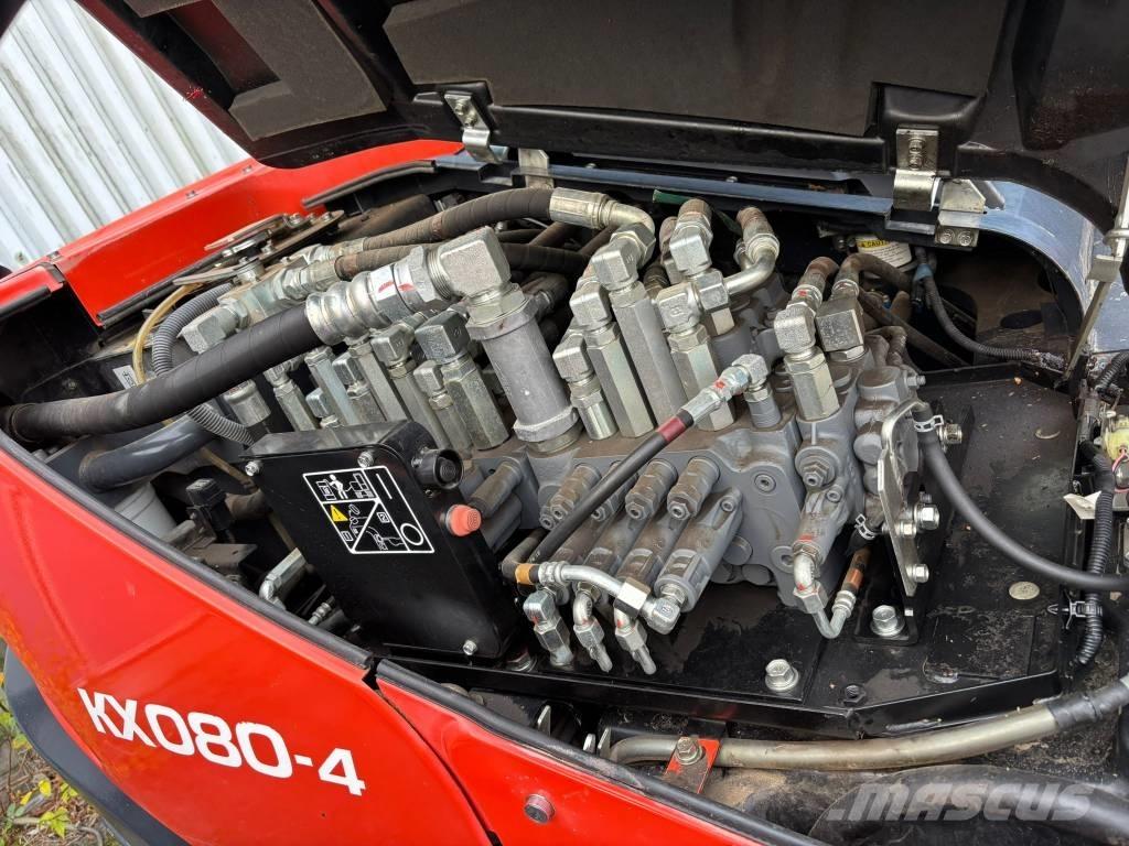 Kubota KX 080-4 Midi excavators  7t - 12t