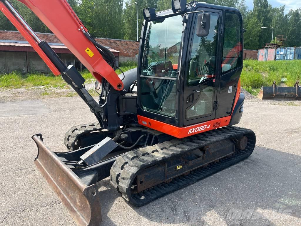 Kubota KX 080-4 Midi excavators  7t - 12t
