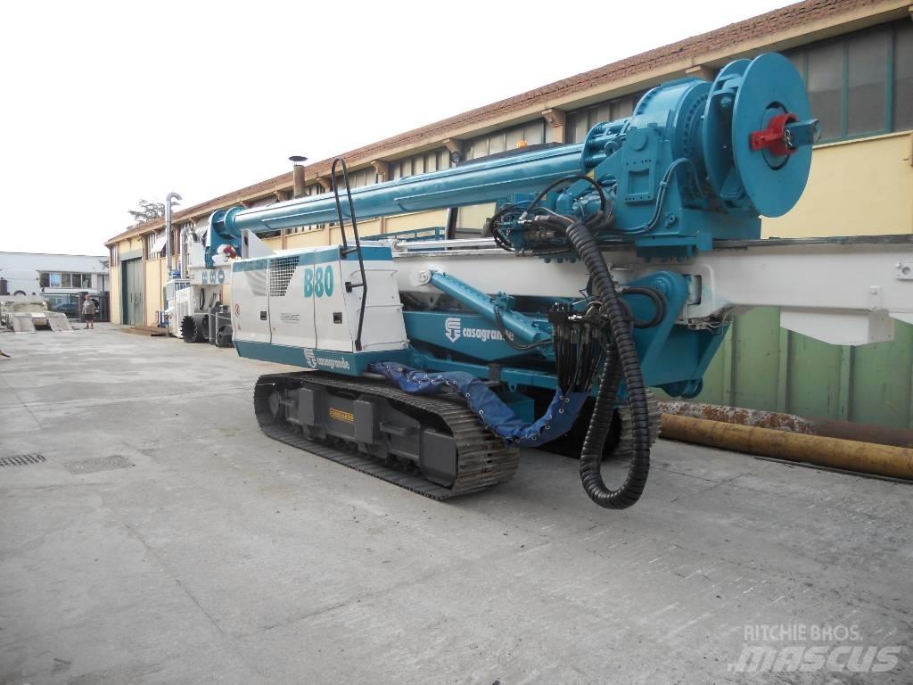 Casagrande B 80 Piling rigs