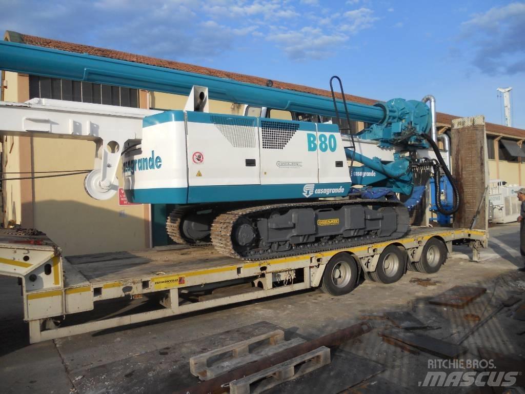 Casagrande B 80 Piling rigs