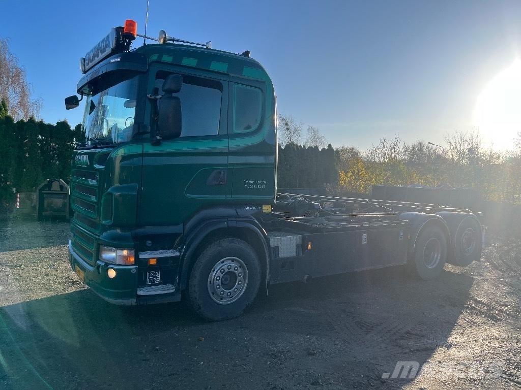 Scania R480 Cable lift demountable trucks