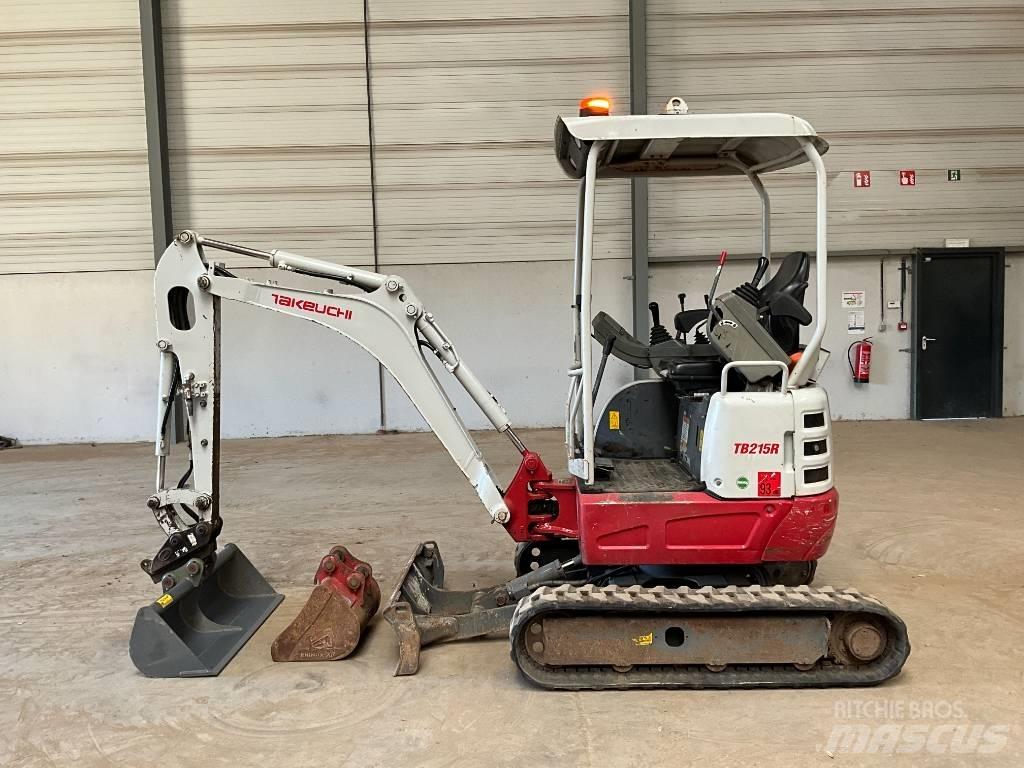 Takeuchi TB 215 R Mini excavators < 7t (Mini diggers)