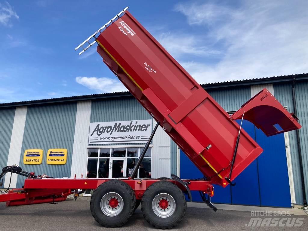 Krampe BB640 Tipper trailers