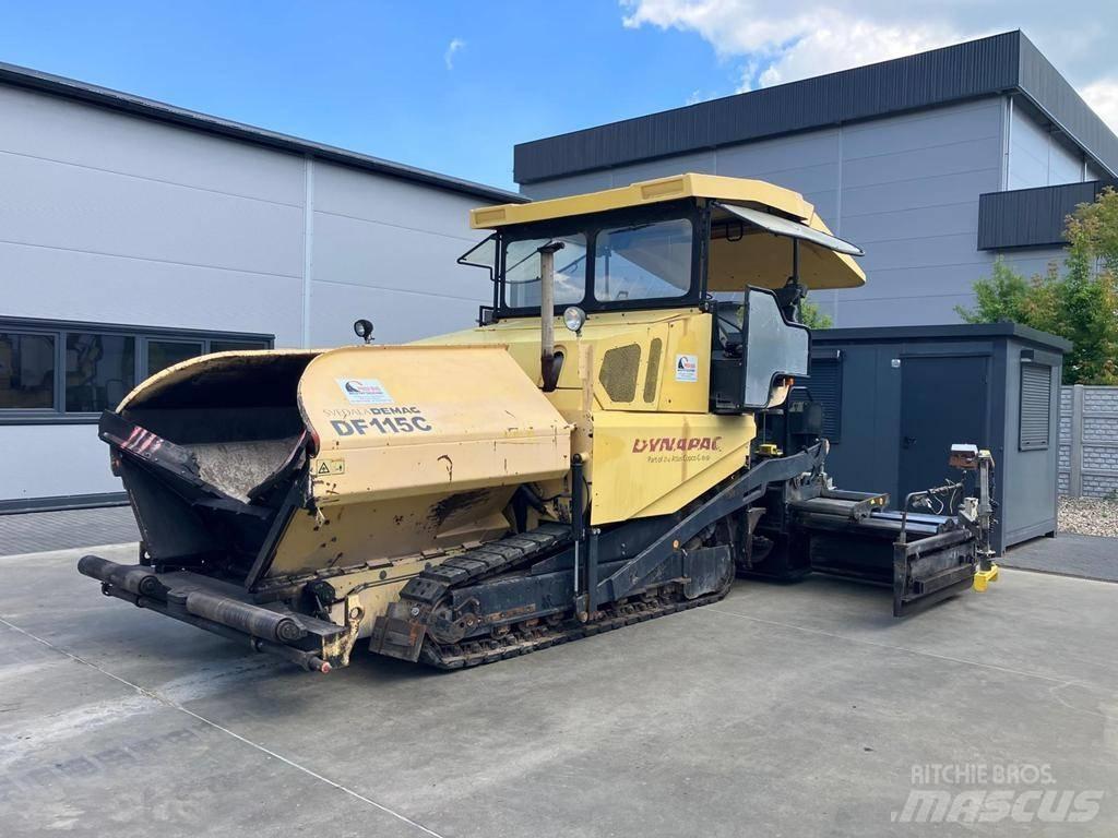 Demag DF 115 C Asphalt pavers