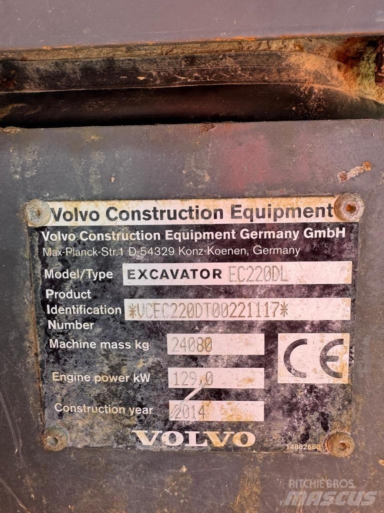 Volvo EC 220 DL Crawler excavators