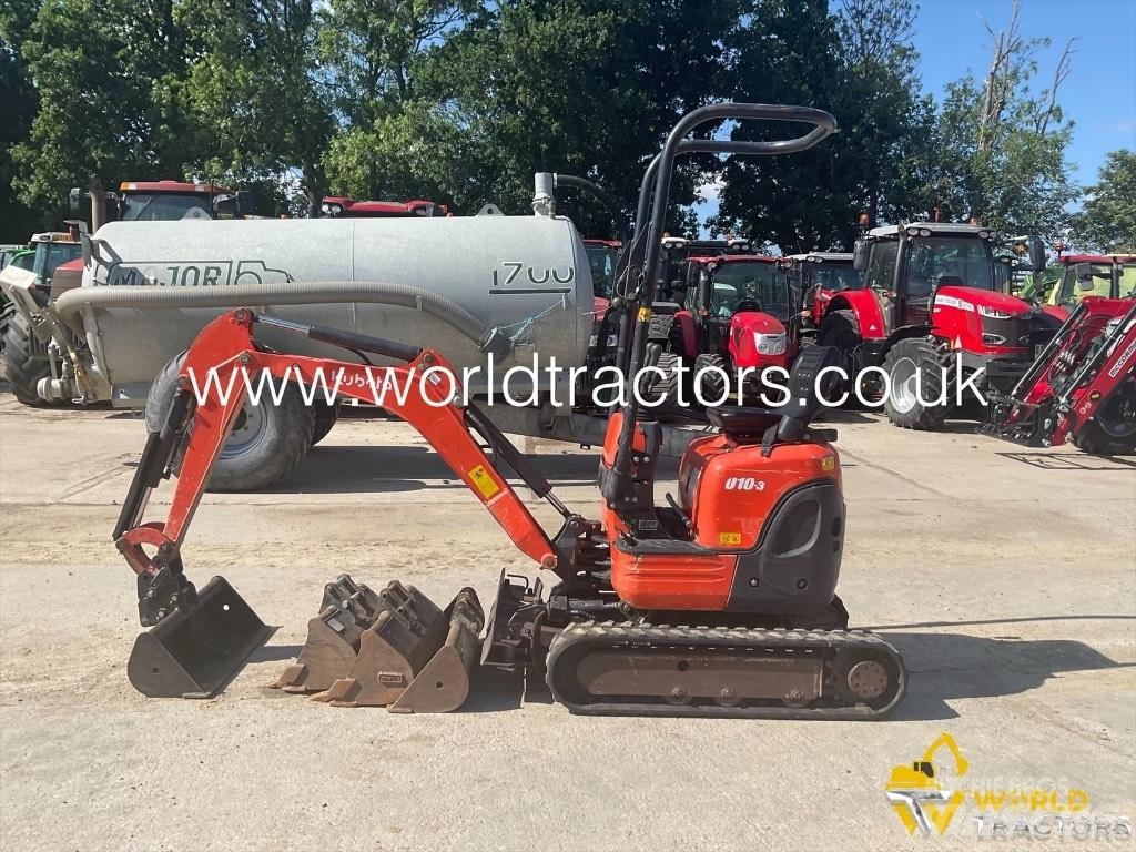 Kubota U 10-3 Mini excavators < 7t (Mini diggers)