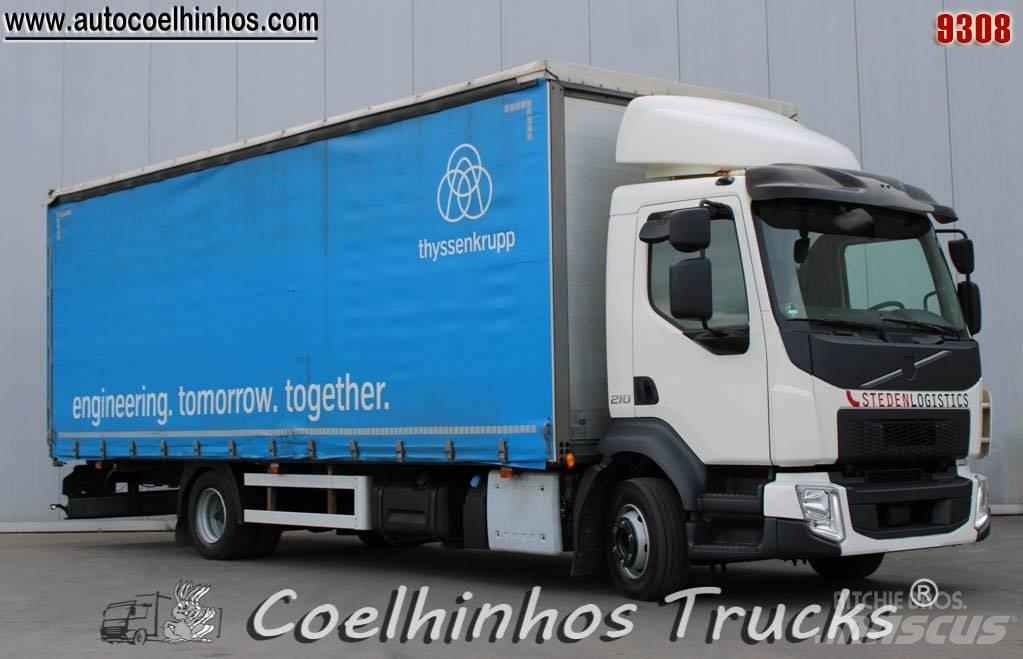 Volvo FL 210 Curtainsider trucks
