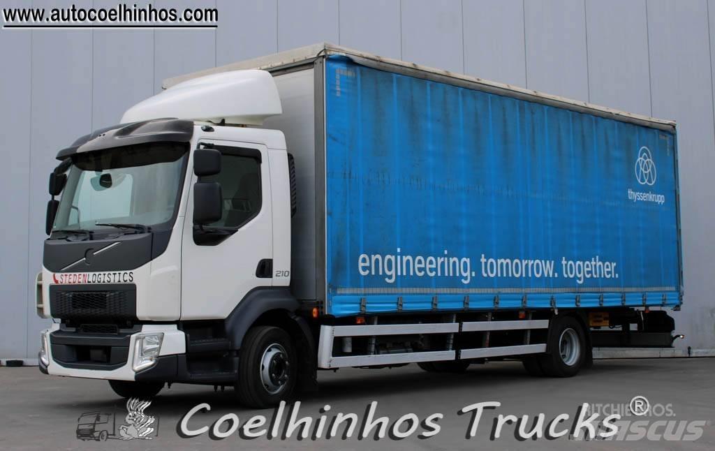 Volvo FL 210 Curtainsider trucks