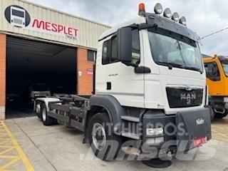 MAN TGS 26.360 Cable lift demountable trucks