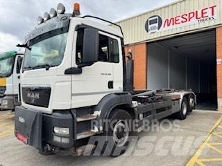 MAN TGS 26.360 Cable lift demountable trucks
