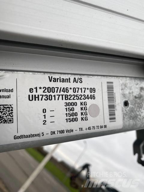 Variant TB3017 Tipper trailers