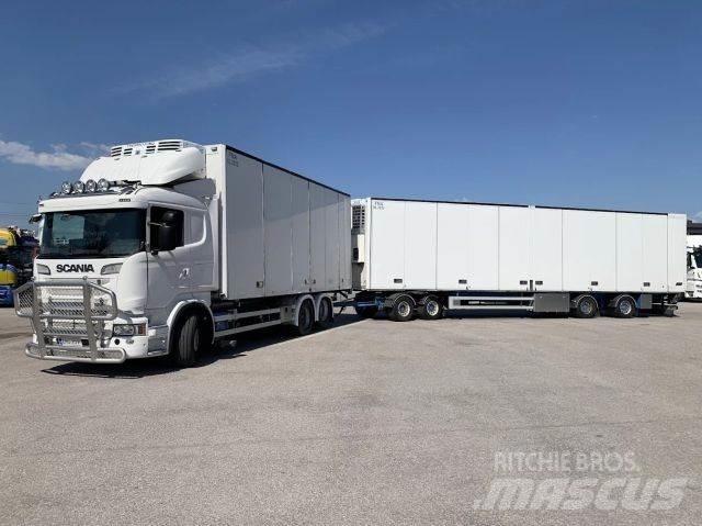 Scania R520 6x2 Box body trucks