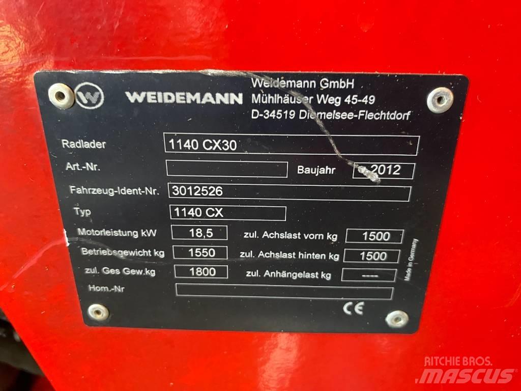 Weidemann 1140 CX30 Multi purpose loaders