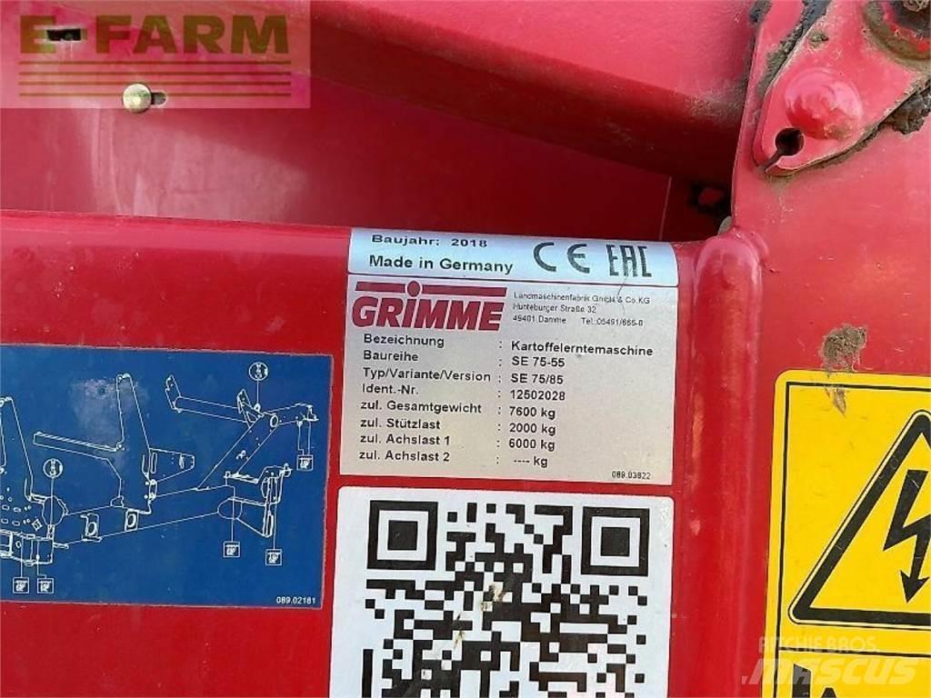 Grimme se 75-55 Potato harvesters and diggers
