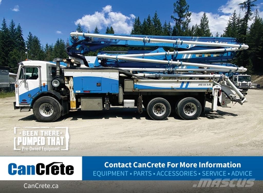 Alliance (#3304) 33M Concrete pump trucks