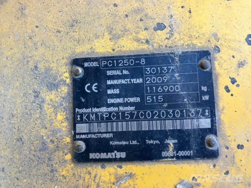 Komatsu PC1250-8 Crawler excavators