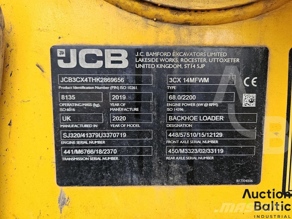 JCB 3 CX Backhoe loaders