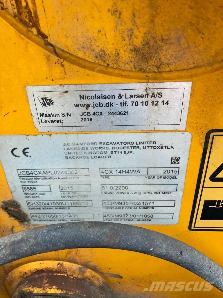 JCB 4 CX Backhoe loaders