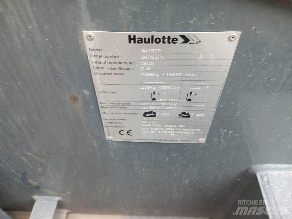 Haulotte HA 15 IP Articulated boom lifts