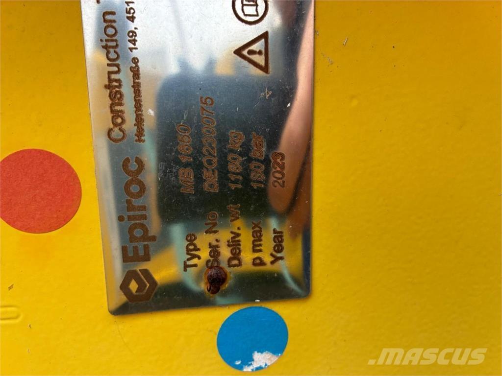Epiroc MB1650 Hammers / Breakers