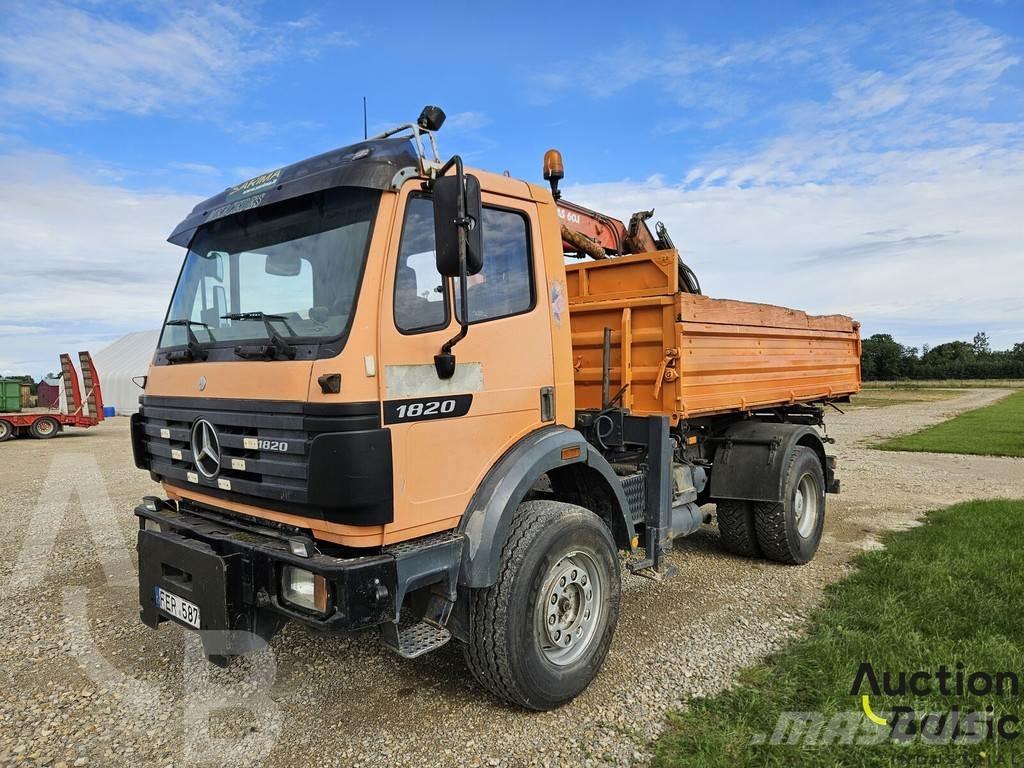 Mercedes-Benz 1820 Tipper trucks