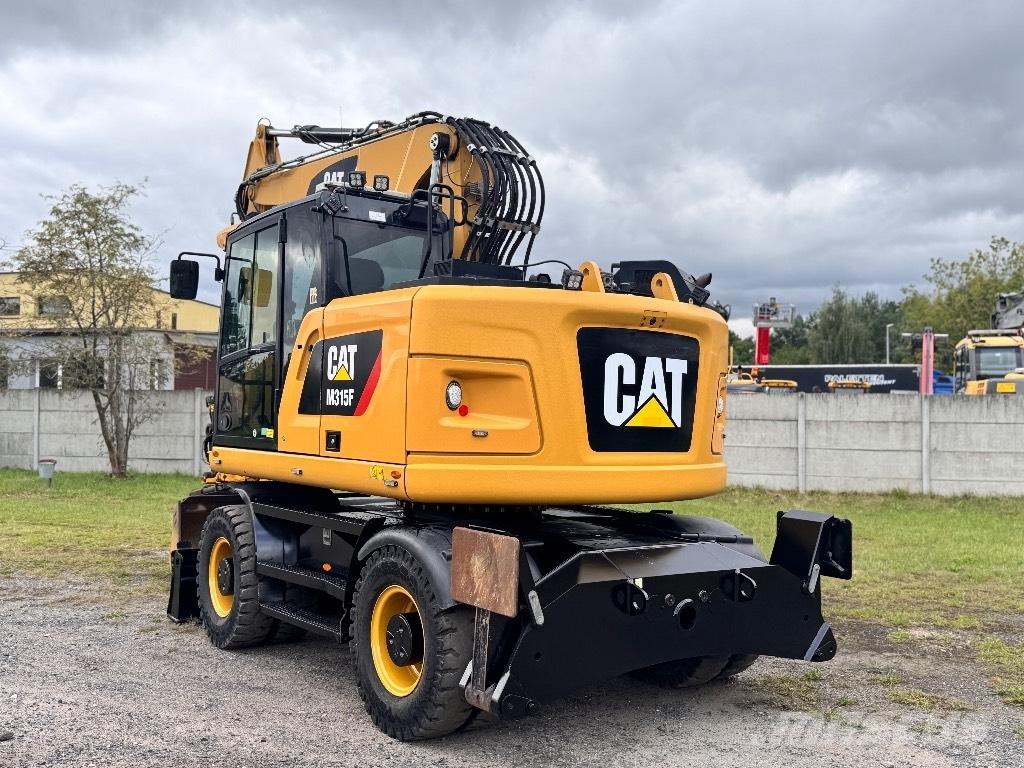 CAT M315F Wheeled excavators