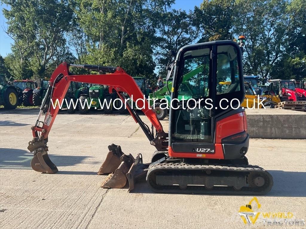 Kubota U 27-4 Mini excavators < 7t (Mini diggers)
