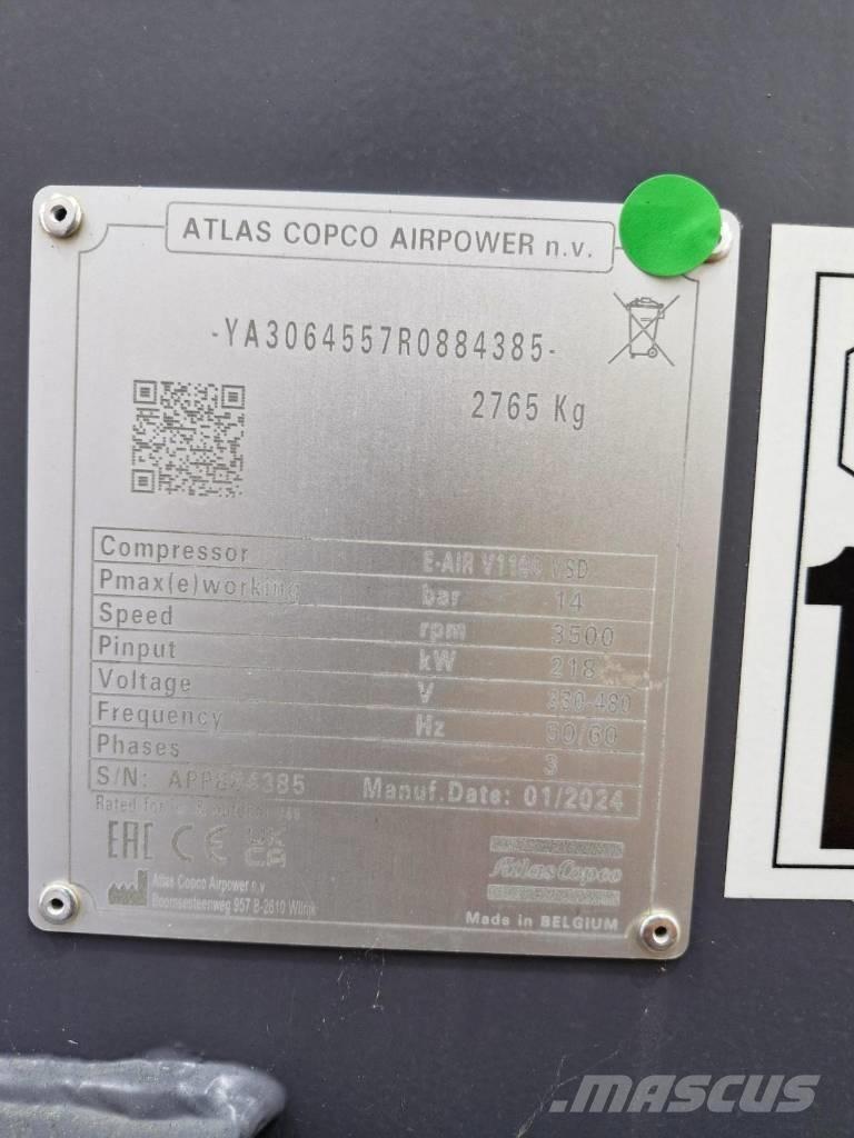 Atlas Copco V1100 Compressors
