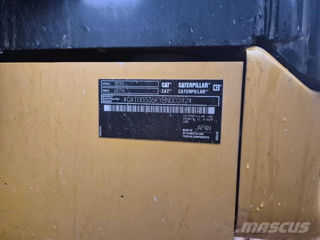 CAT 336 Crawler excavators