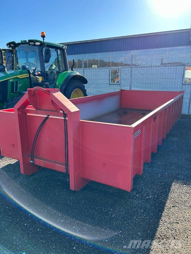 Bigab 242 SCHAKTFLAK Containerframe trailers