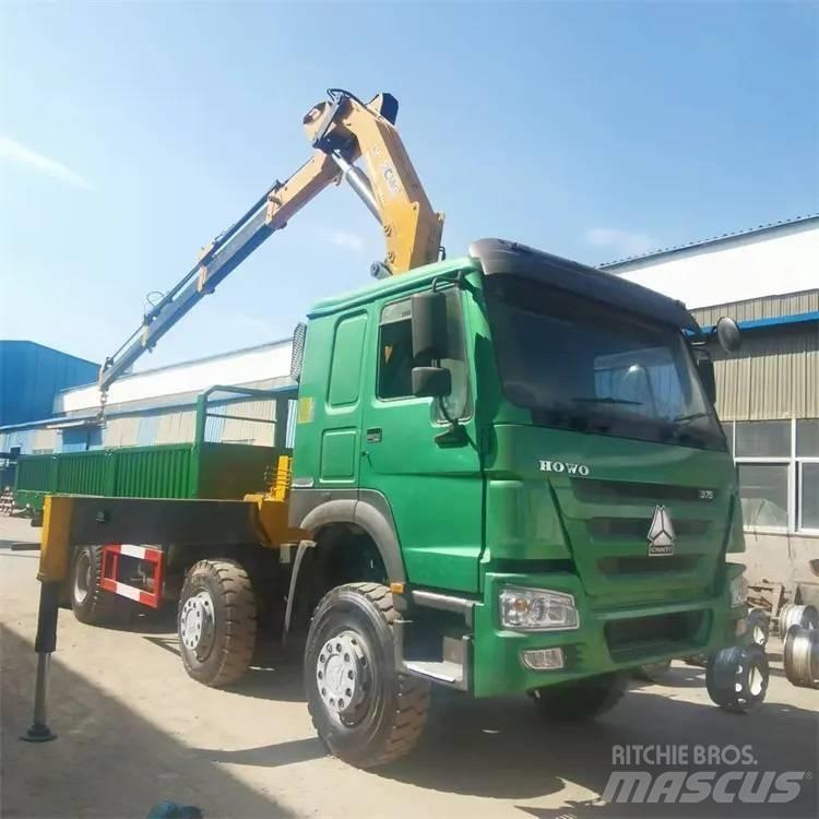 Howo 375 8x4 Crane trucks