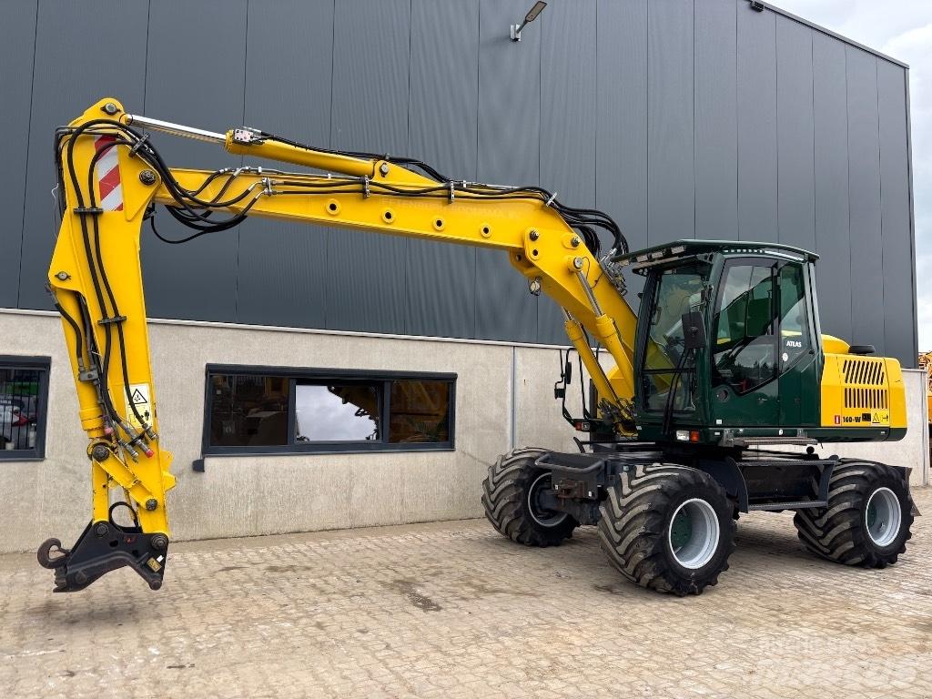 Atlas 160 W - 140 W Wheeled excavators