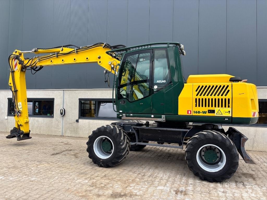 Atlas 160 W - 140 W Wheeled excavators