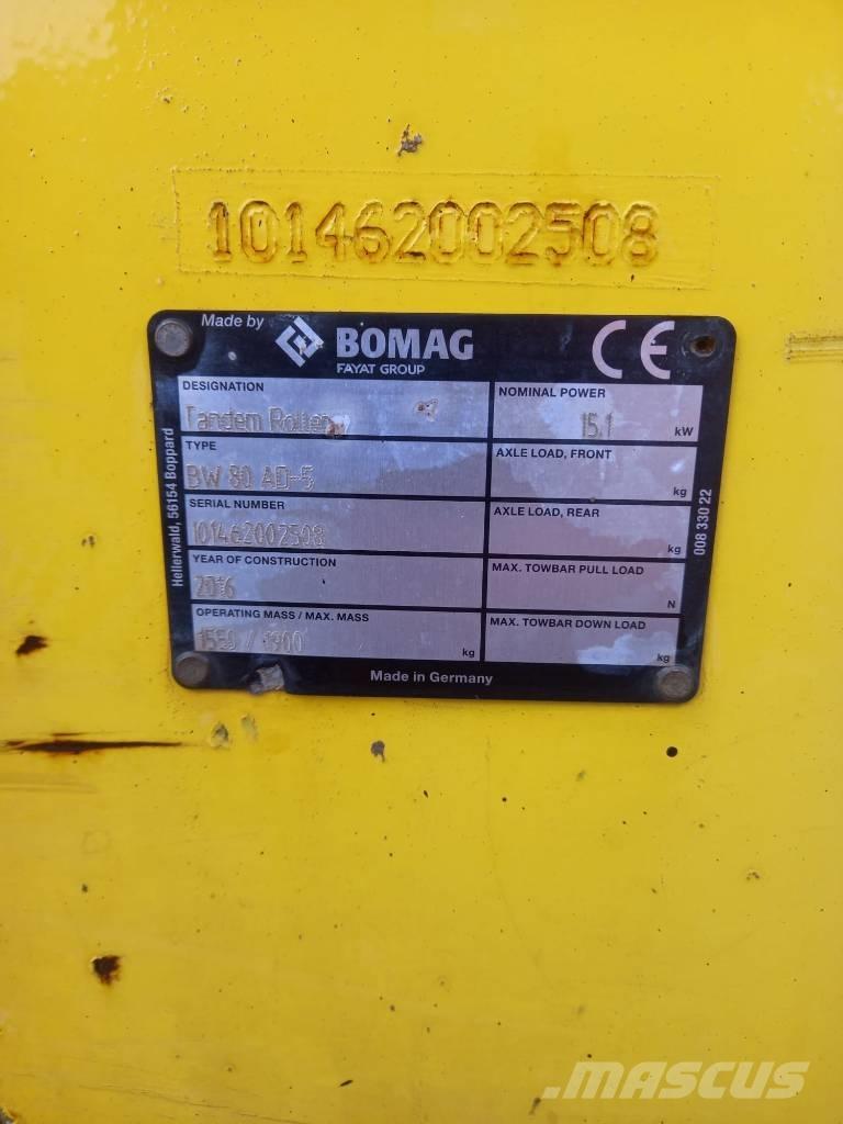 Bomag BW 80 AD-5 Twin drum rollers