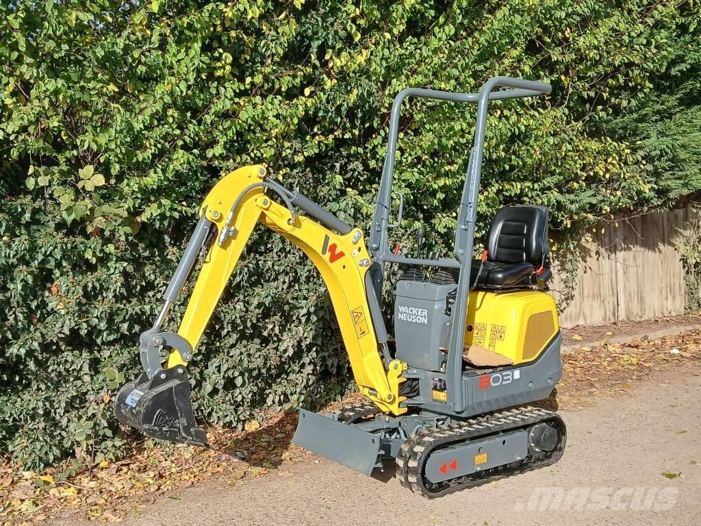 Wacker Neuson 803 Mini excavators < 7t (Mini diggers)