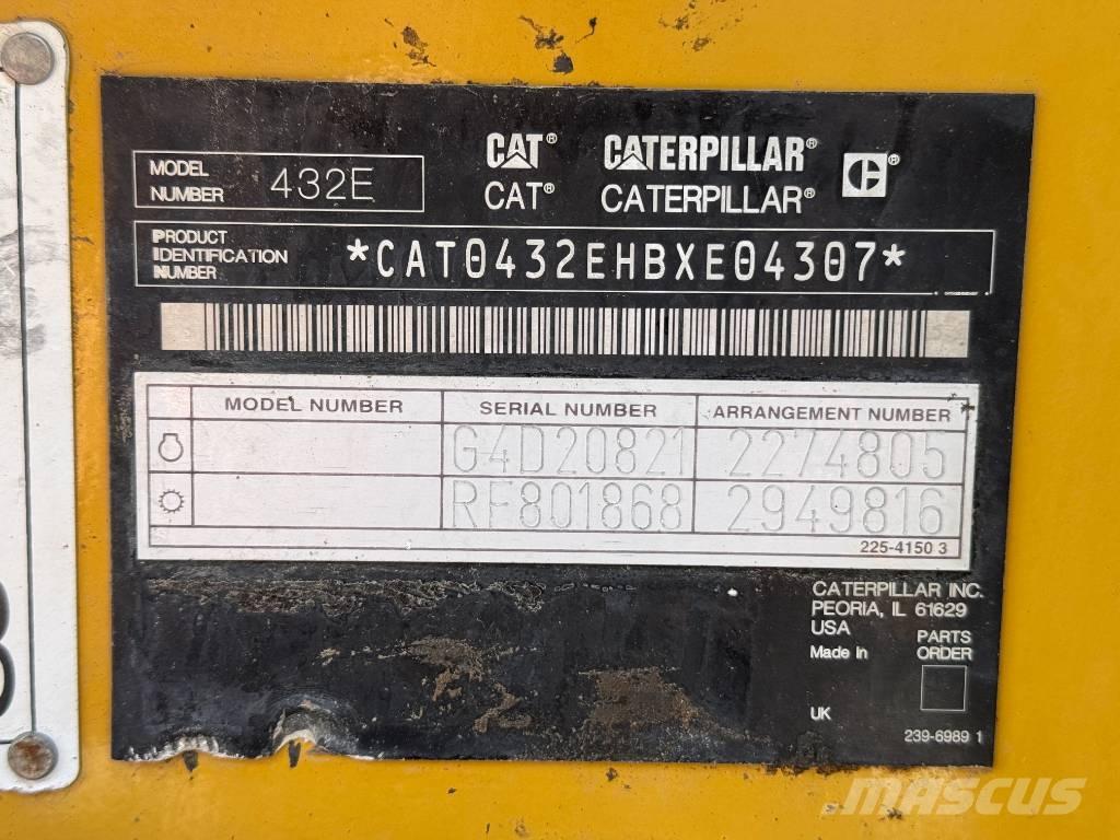 CAT 432 E Backhoe loaders