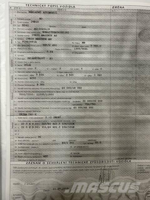 Iveco MAGIRUS Crane trucks