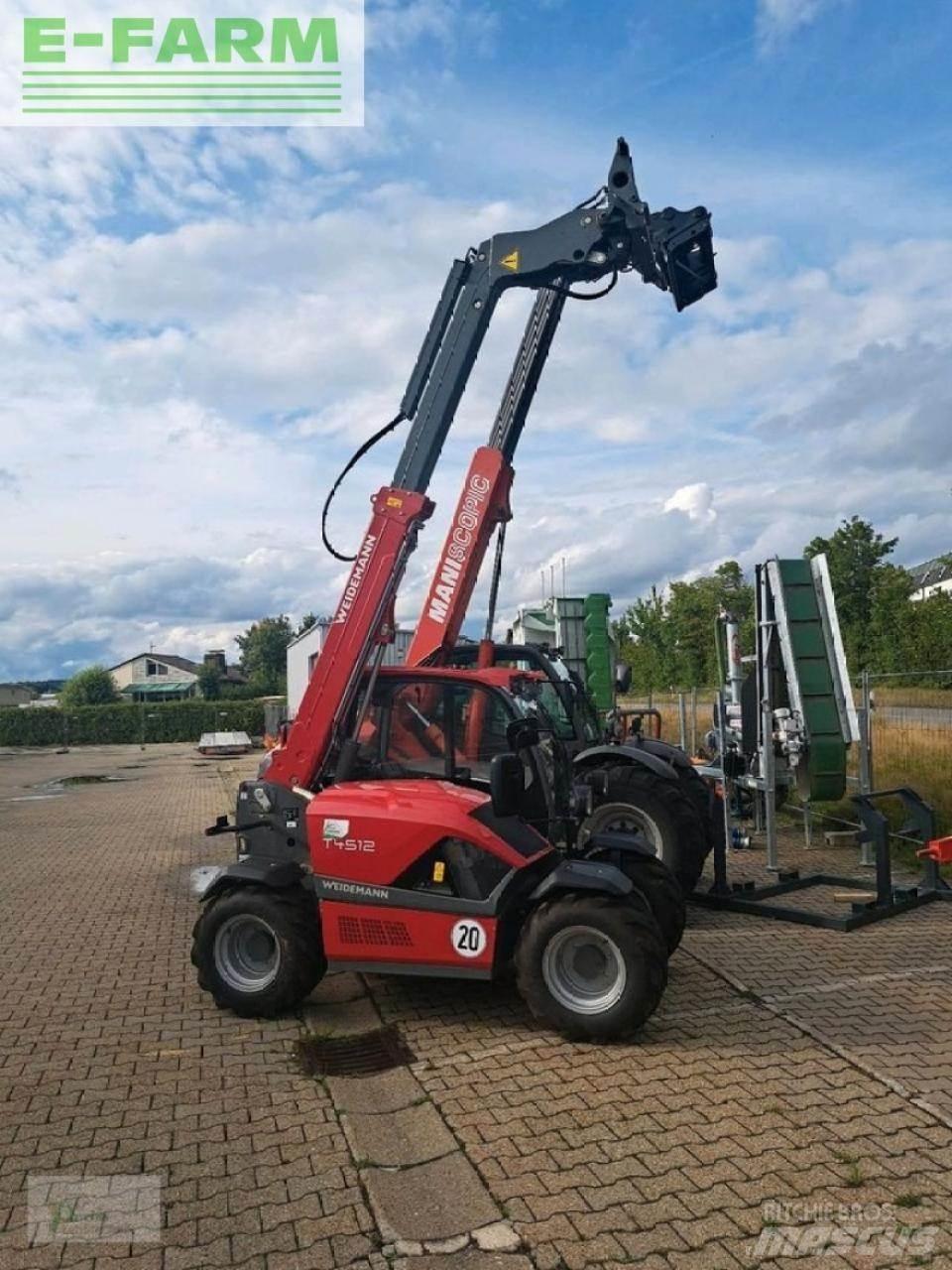Weidemann t 4512 Telehandlers for agriculture