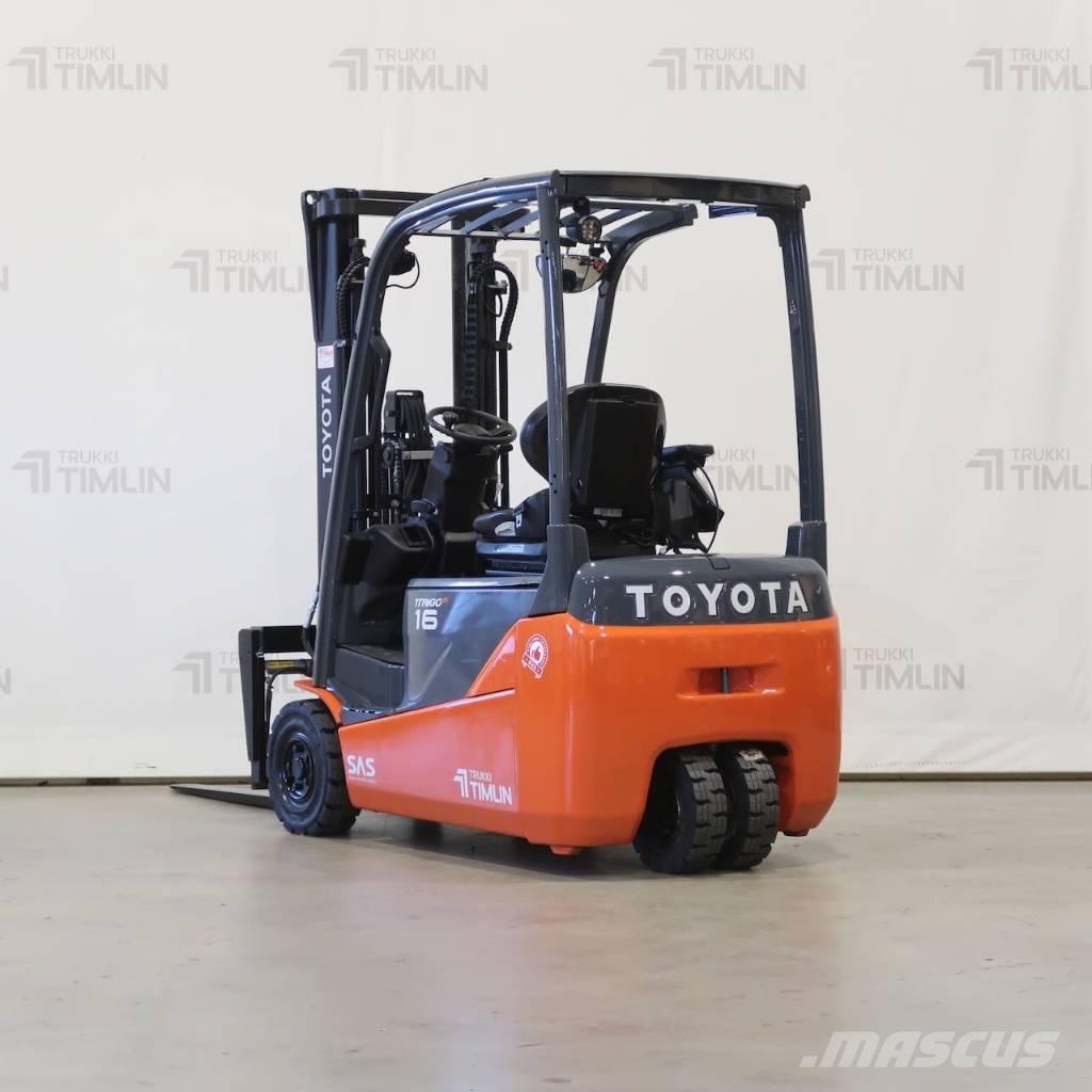 Toyota 8FBE16T Electric forklift trucks