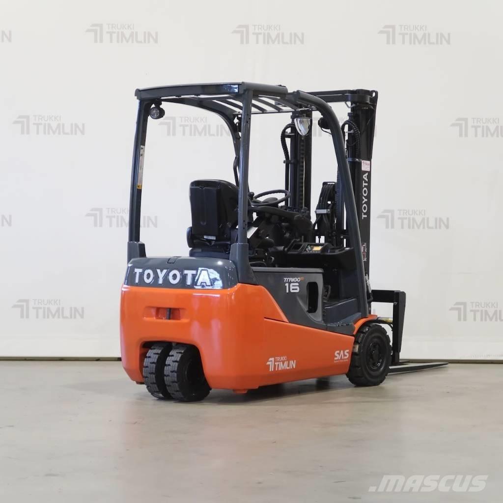 Toyota 8FBE16T Electric forklift trucks