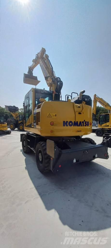 Komatsu PW148-11 Wheeled excavators