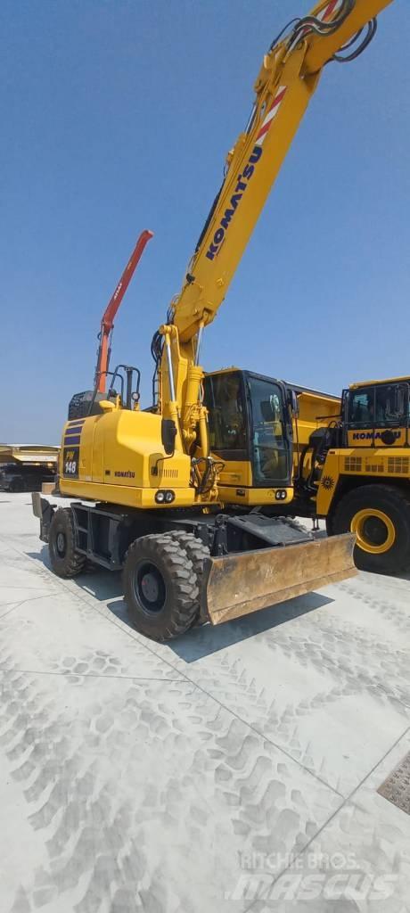 Komatsu PW148-11 Wheeled excavators