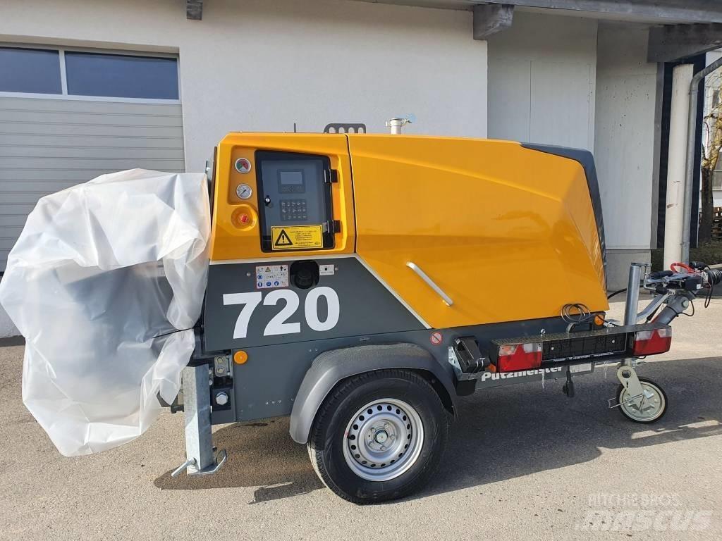 Putzmeister P 720 Concrete pump trucks