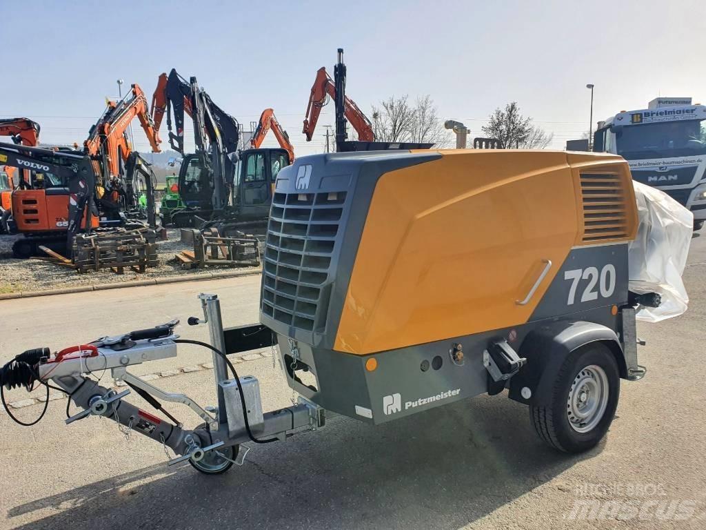 Putzmeister P 720 Concrete pump trucks