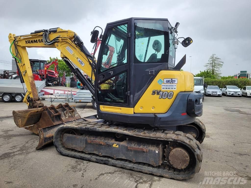 Yanmar SV100-2PB Midi excavators  7t - 12t