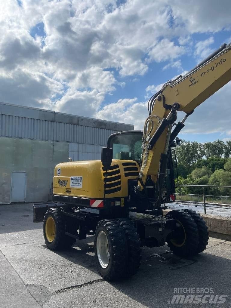 Yanmar B 95 W Wheeled excavators