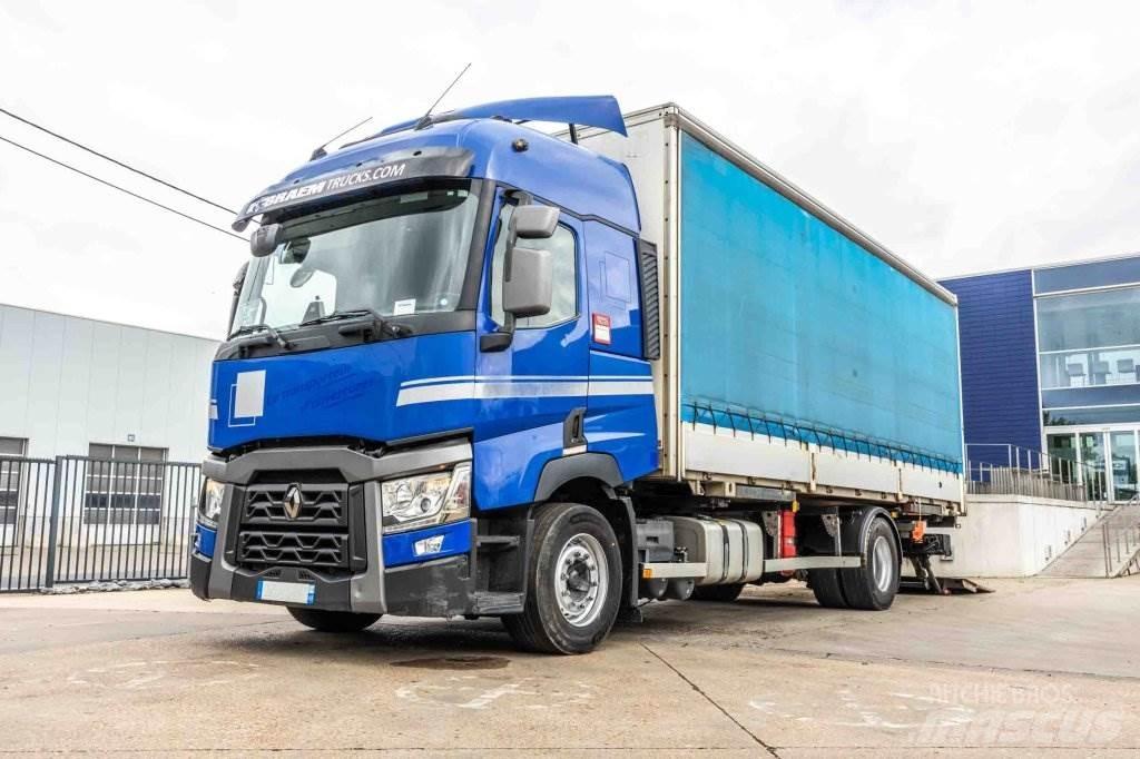 Renault T460+E6 Curtainsider trucks