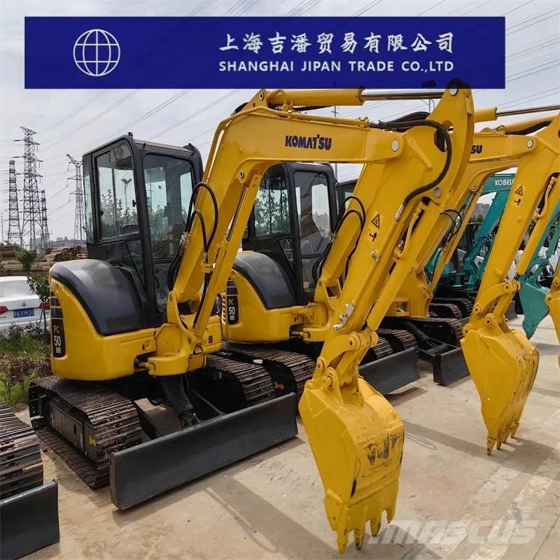 Komatsu PC 50 Crawler excavators